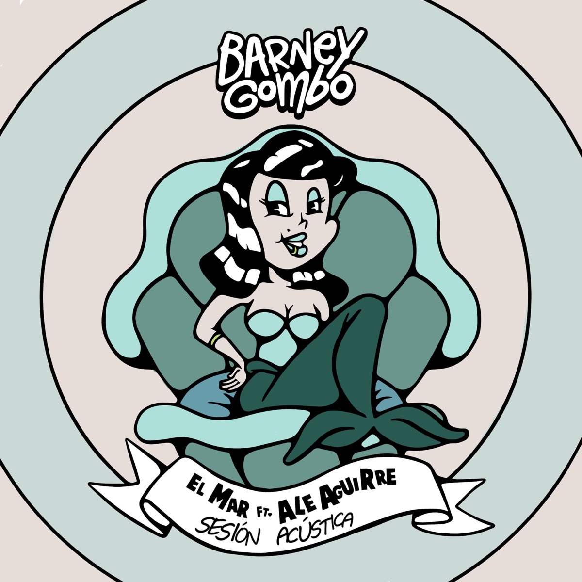 El Mar (feat. Ale Aguirre) [Sesión Acústica] - Single by Barney Gombo album cover