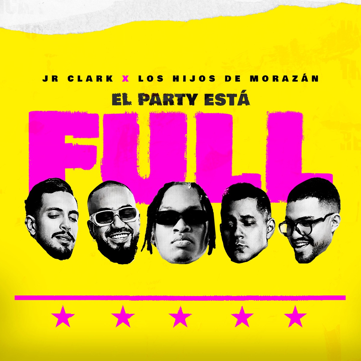 El Party Está Full - Single by Jr Clark & Los Hijos De Morazán album cover