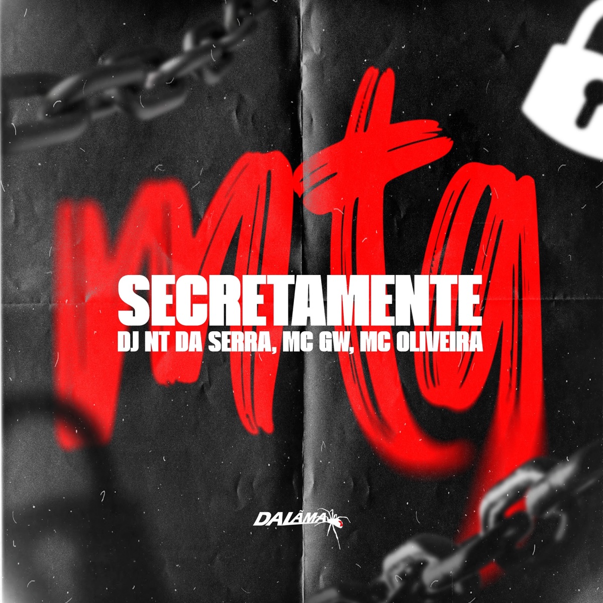 Mtg Secretamente - Single by DJ NT DA SERRA, MC GW & Mc Oliveira album cover