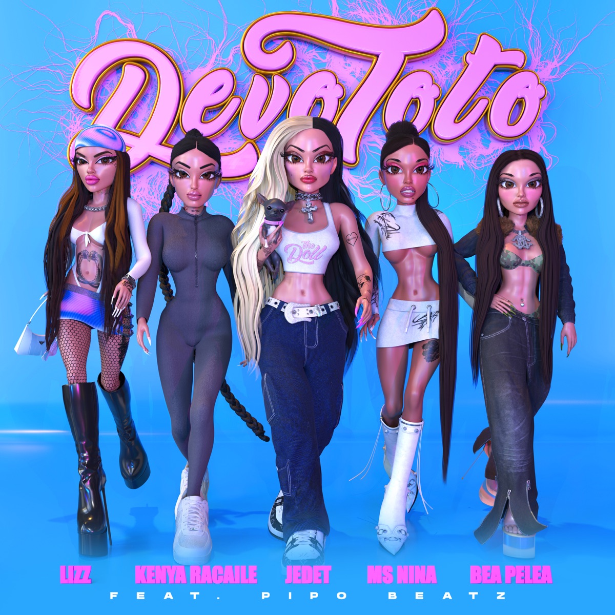 DevoToto (feat. Lizz & Kenya Racaile) - Single by JEDET, Ms Nina & Bea Pelea album cover