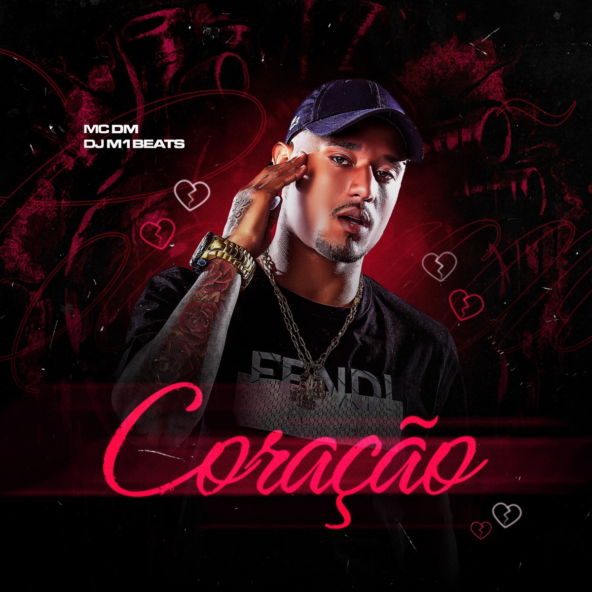 Coração - Single by MC DM, DJ M1beats & 2Click album cover