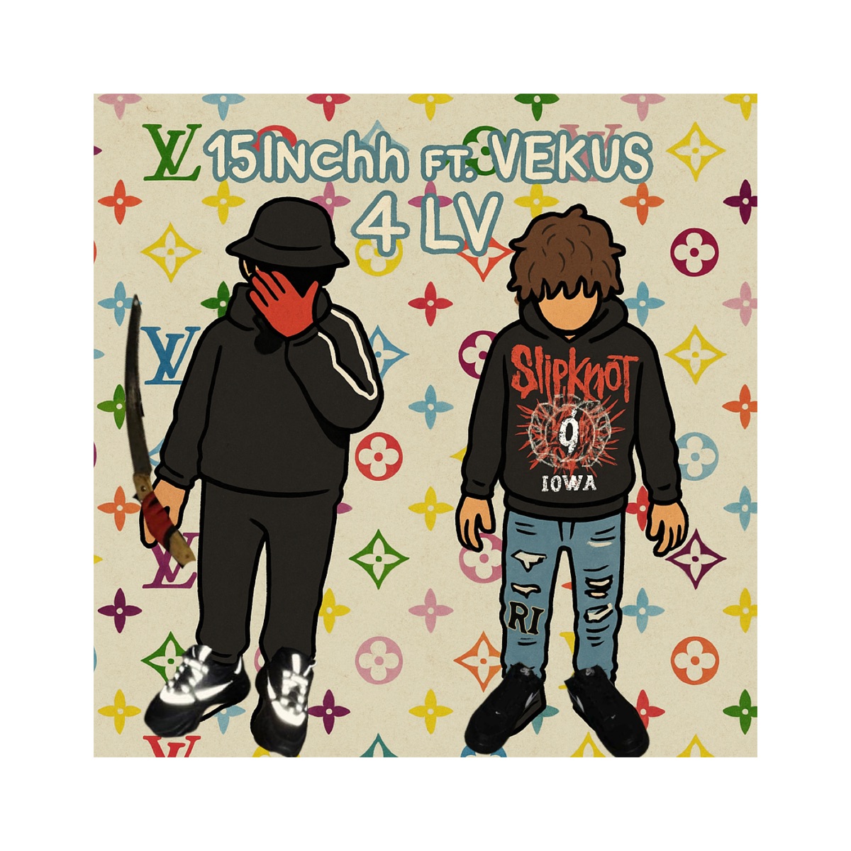 4LV (feat. Vekus) - Single by 15Inchh album cover