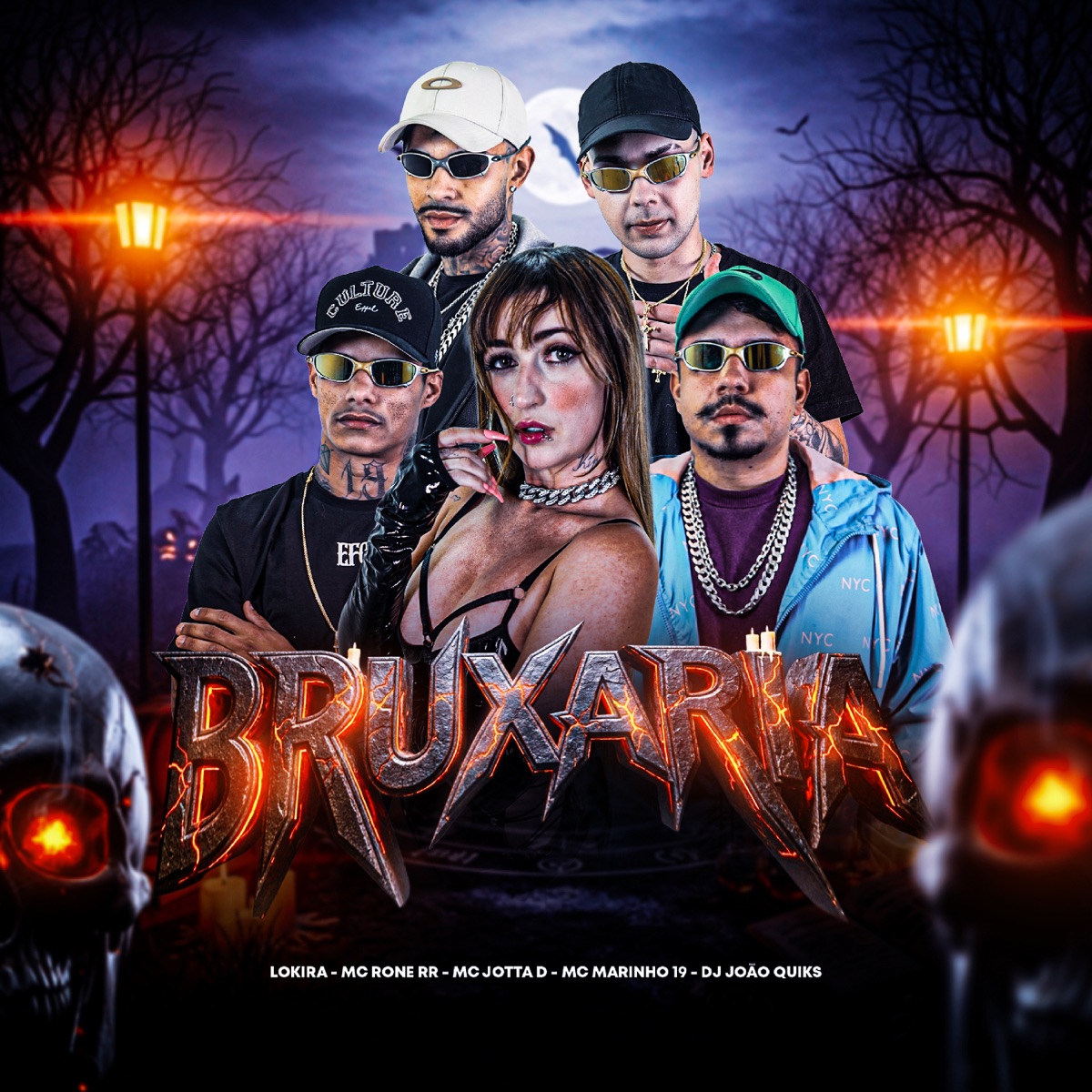 Bruxaria (feat. Mc Marinho 19) - Single by DJ João Quiks, Lokira, Mc Rone RR & MC Jotta D album cover
