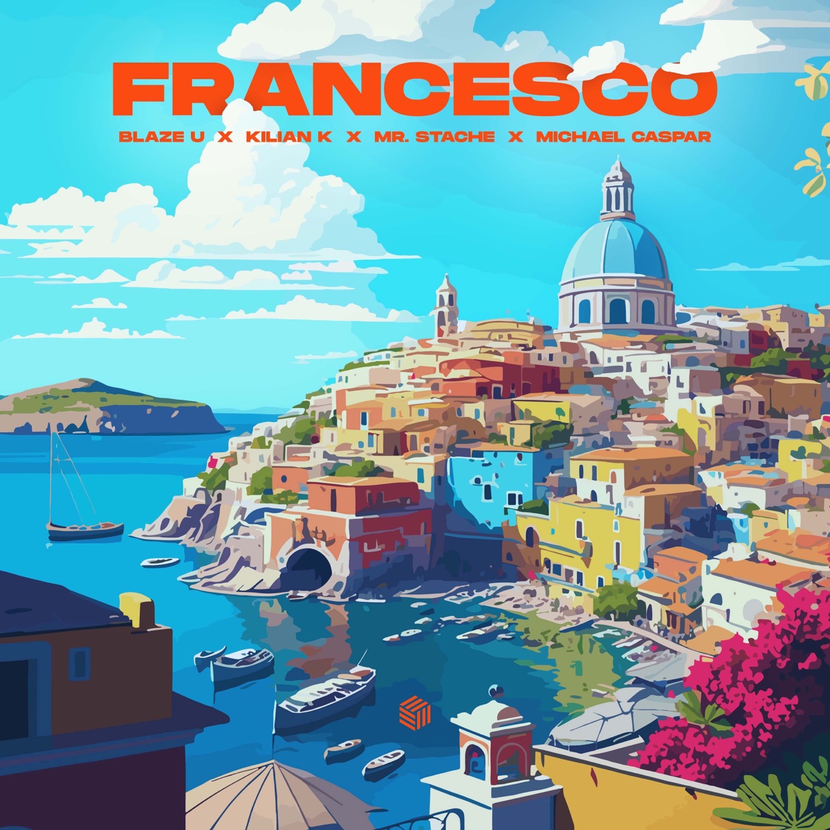 Francesco (feat. Michael Caspar) - Single by Blaze U, Kilian K & Mr. Stache album cover