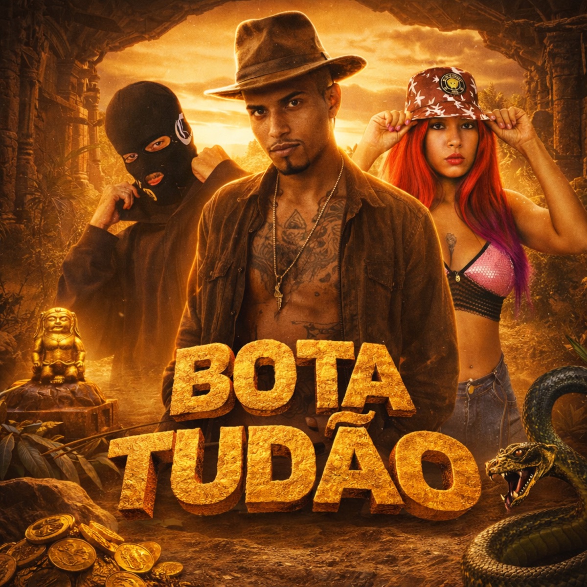 Bota Tudão - Single by XWEED & Samara Bença album cover