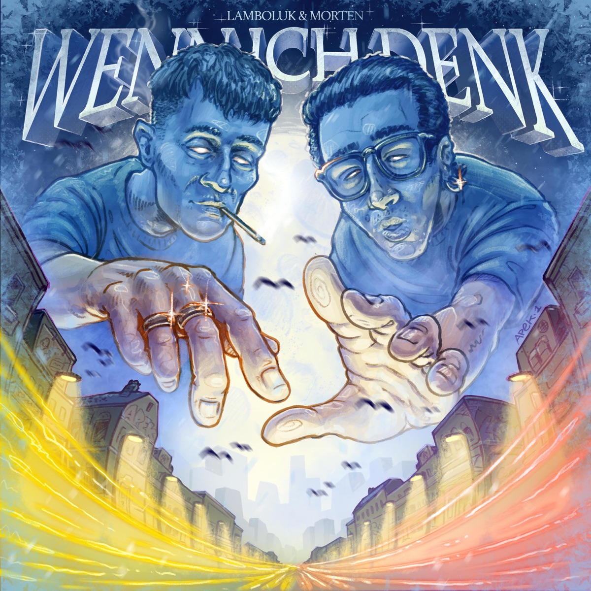WENN ICH DENK - Single by LAMBOLUK, morten & Snice1 album cover