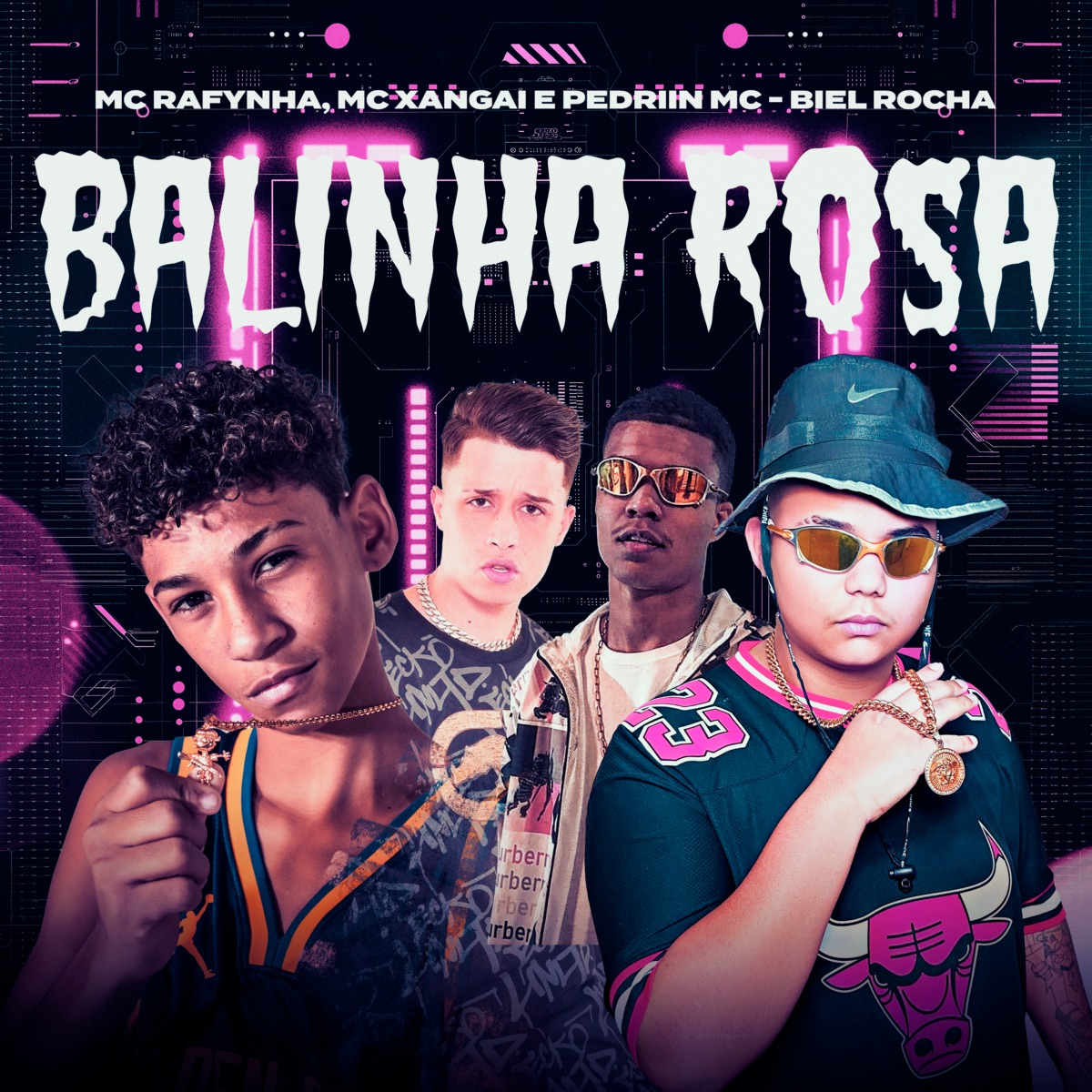 Balinha Rosa (feat. Pedriin MC) - Single by MC Rafynha, MC Xangai & Biel Rocha album cover