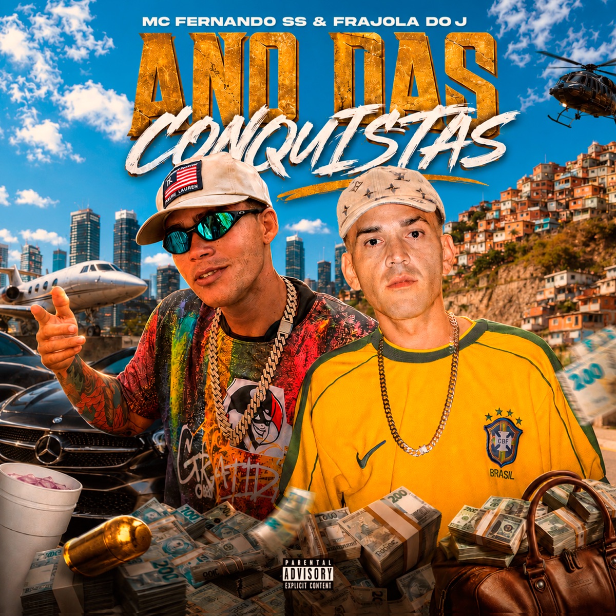 Ano das Conquistas (feat. Frajola do J) - Single by MC FERNANDO SS album cover