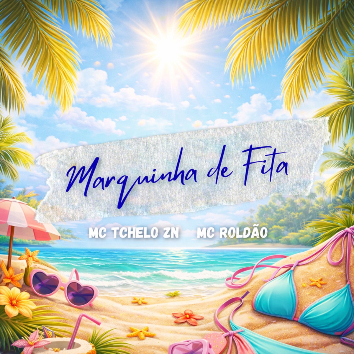 Marquinha de Fita - Single by MC Tchelo ZN & Mc Roldão album cover