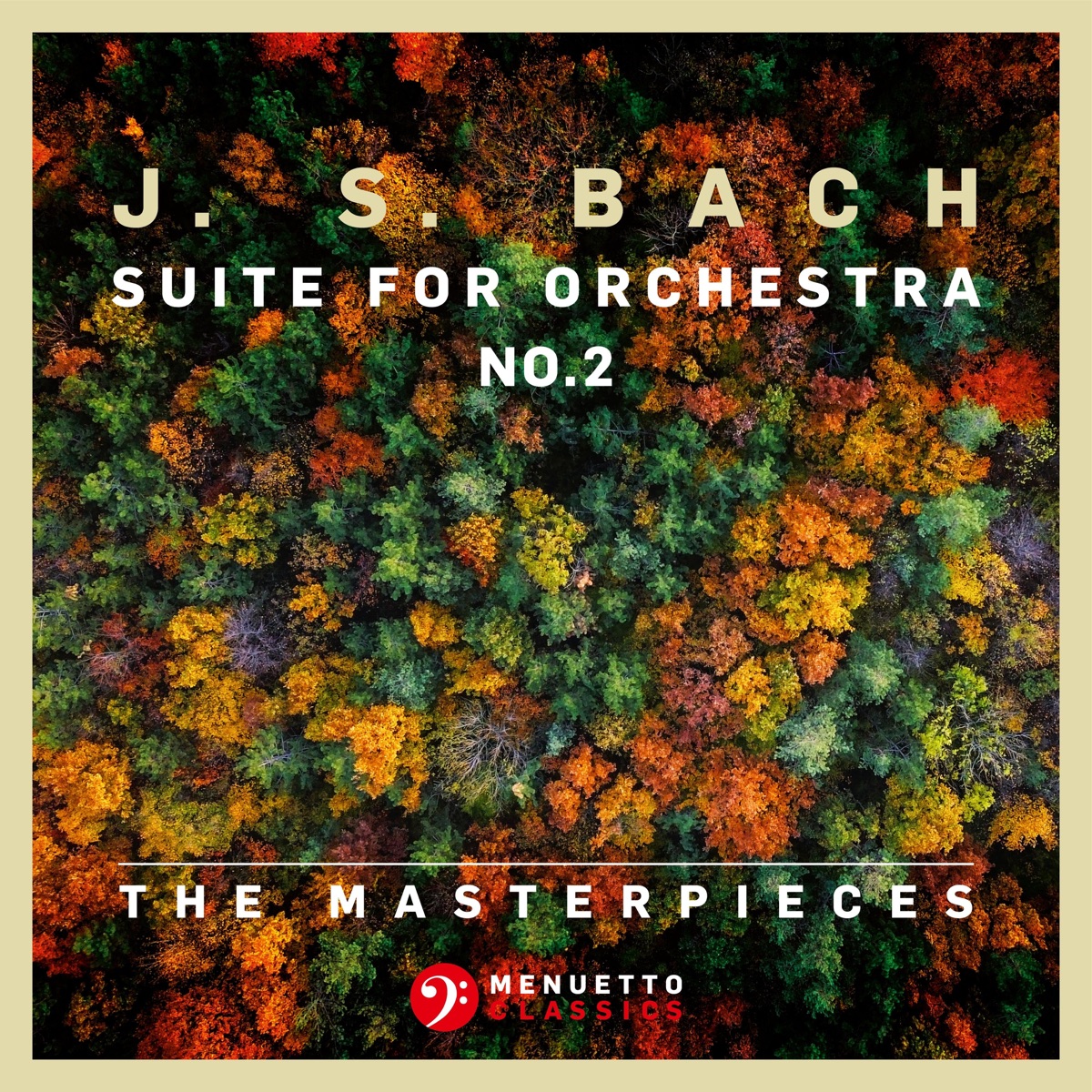 The Masterpieces - Bach: Suite for Orchestra No. 2 in B Minor for Flute and Strings, BWV 1067 by Wührer Chamber Orchestra, Friedrich Wührer & Paul Meisen album cover