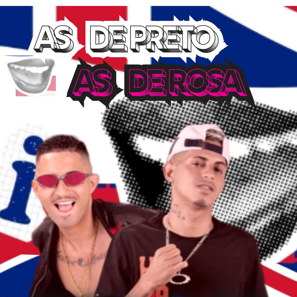 As de Preto, As de Rosa (feat. Hox Original & Mc Cauan) - Single by Chefinhow & MC Mask Ta Pesado album cover