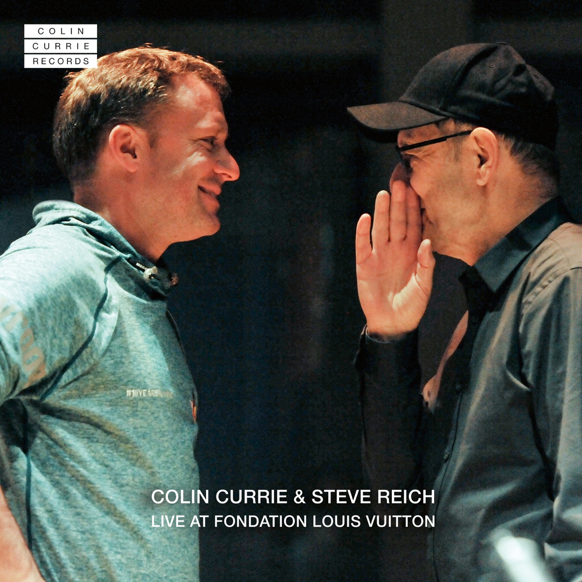 Colin Currie & Steve Reich Live at Fondation Louis Vuitton (Live) by Colin Currie, Steve Reich, Colin Currie Group & Synergy Vocals album cover