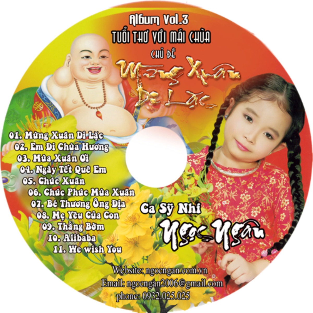 Mừng Xuân Di Lặc by Bé Ngọc Ngân album cover