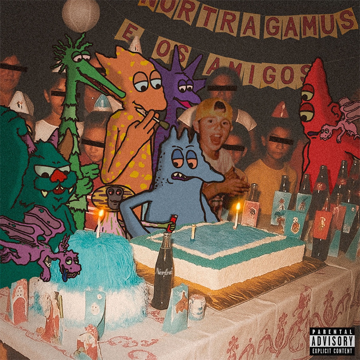 Cheio de Problema (feat. FATS) - Single by NORTRAGAMUS, LV & Tudubom album cover