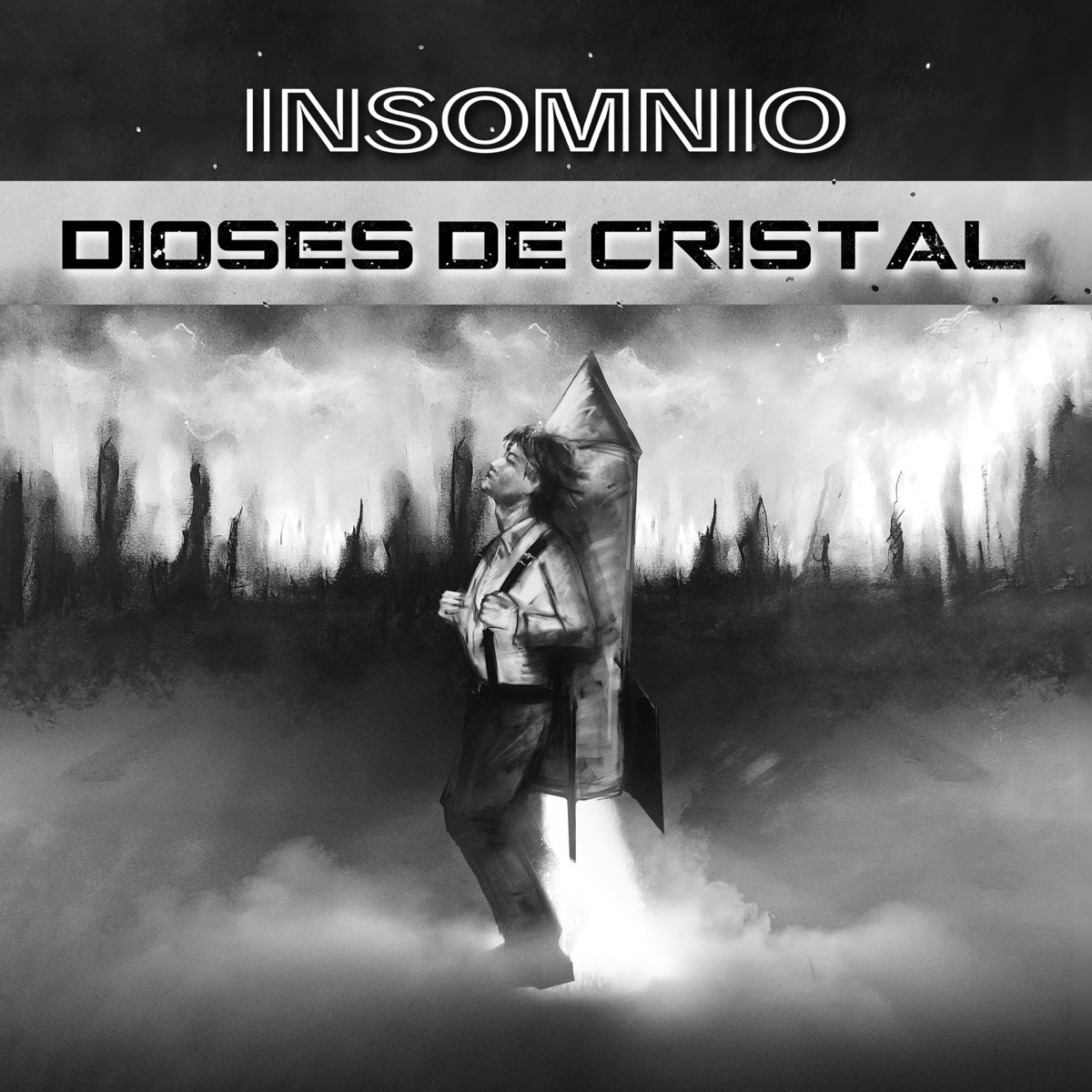 Dioses de cristal - Single by Insomnio album cover