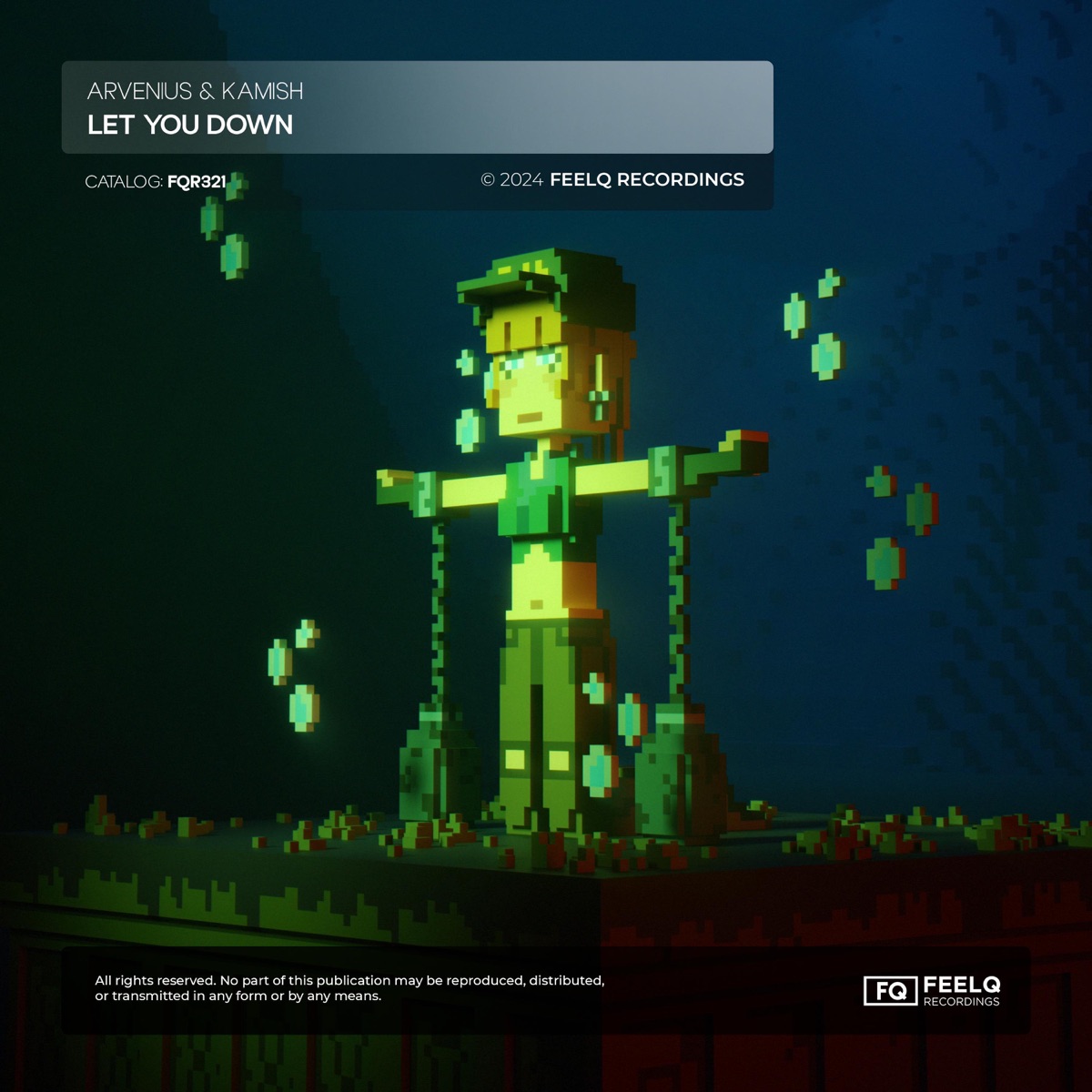 Let You Down - Single by Arvenius & Kamish album cover