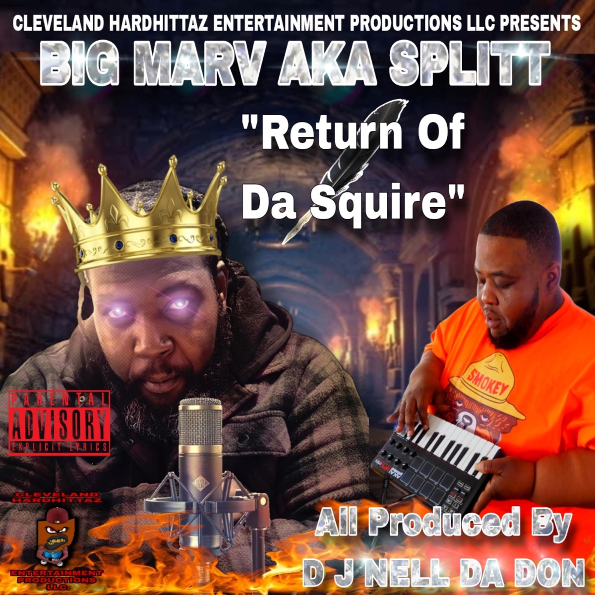 RETURN OF DA SQUIRE by BIG Marv AKA Splitt album cover