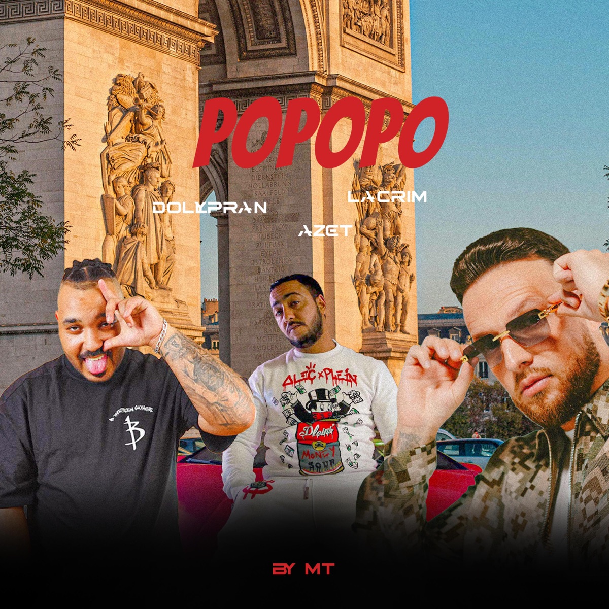 POPOPO (feat. Dollypran & Ashafar) - Single by Mt Remixer album cover