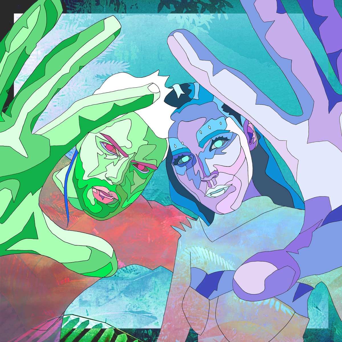 DANCING ON THE PEOPLE - EP by SOFI TUKKER album cover