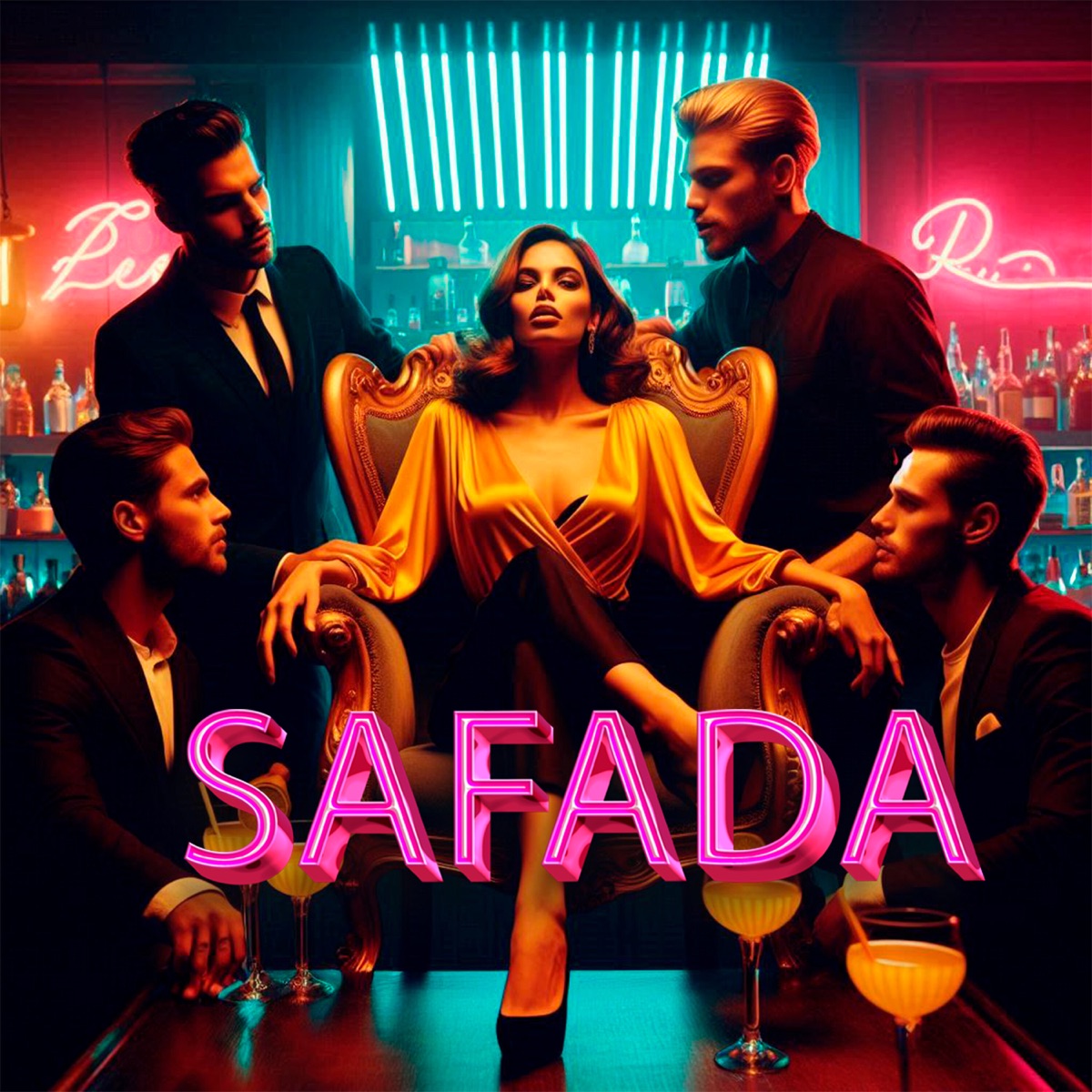 Safada (feat. Mc Conde) - Single by DJ PEFELI, DJ KIAKI & Tonzão album cover