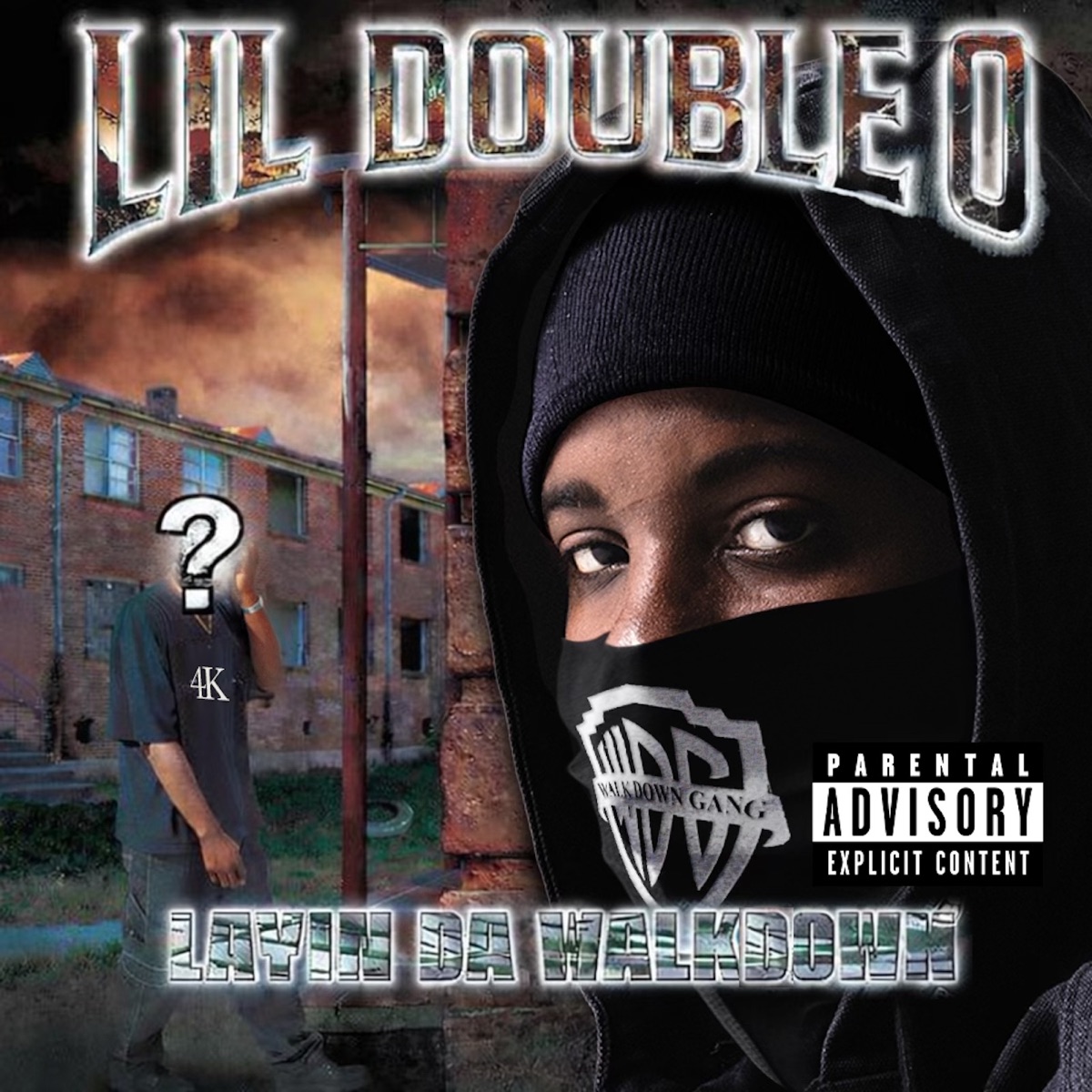 Laying Da Walkdown by Lil Double 0 album cover