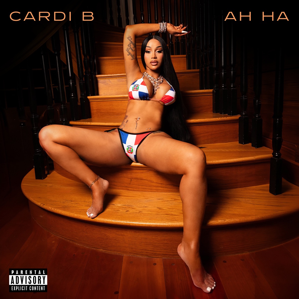 AH HA - Single by Cardi B album cover