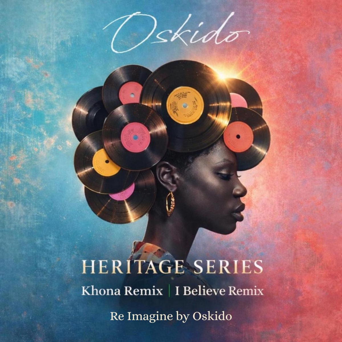 Heritage Series - Re Imagine By Oskido (feat. Uhuru) [Pierre Johnson & Simeon Remix] - Single by OSKIDO, Mafikizolo & Pierre Johnson album cover