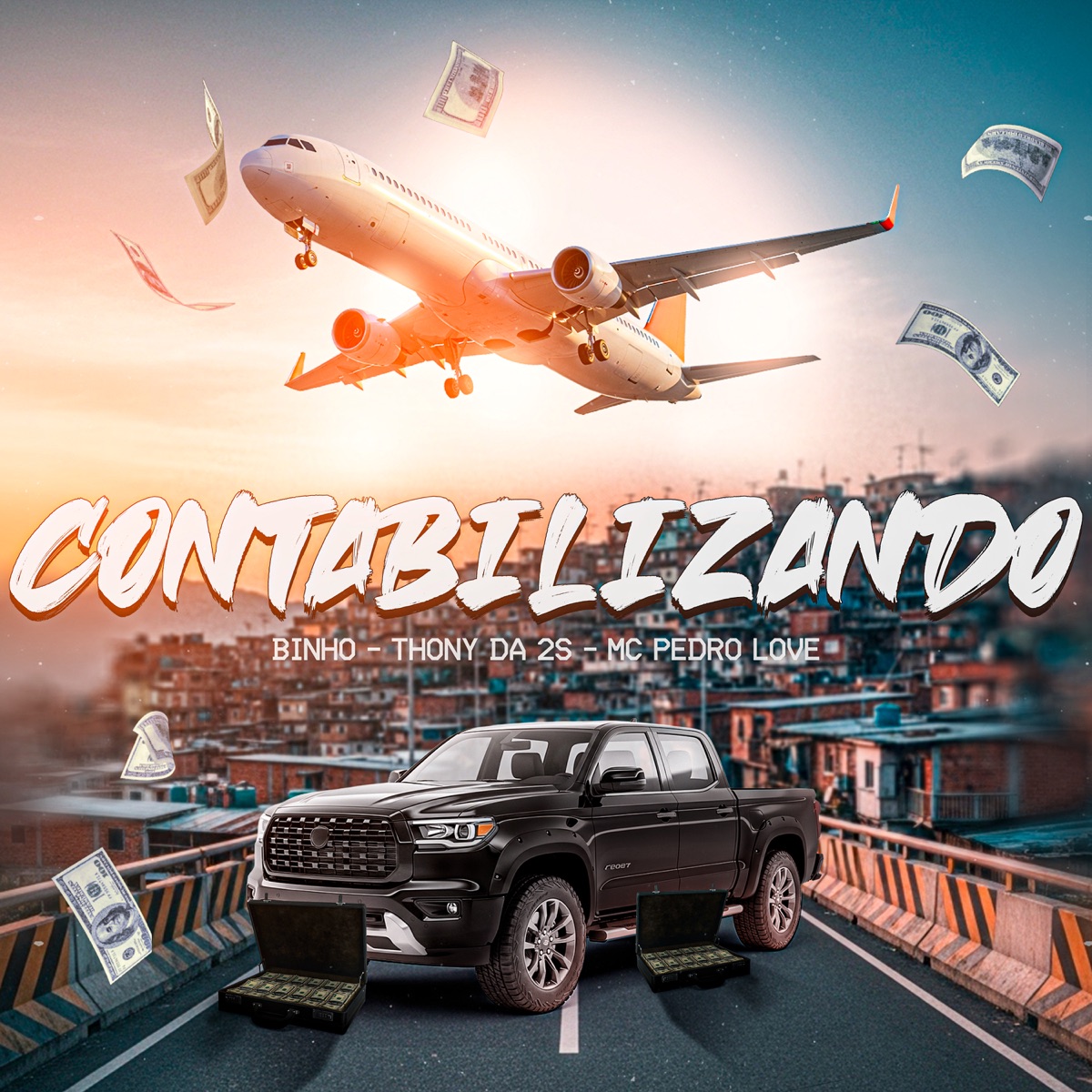 Contabilizando - Single by Binho, Thony da 2s & MC Pedro Love album cover