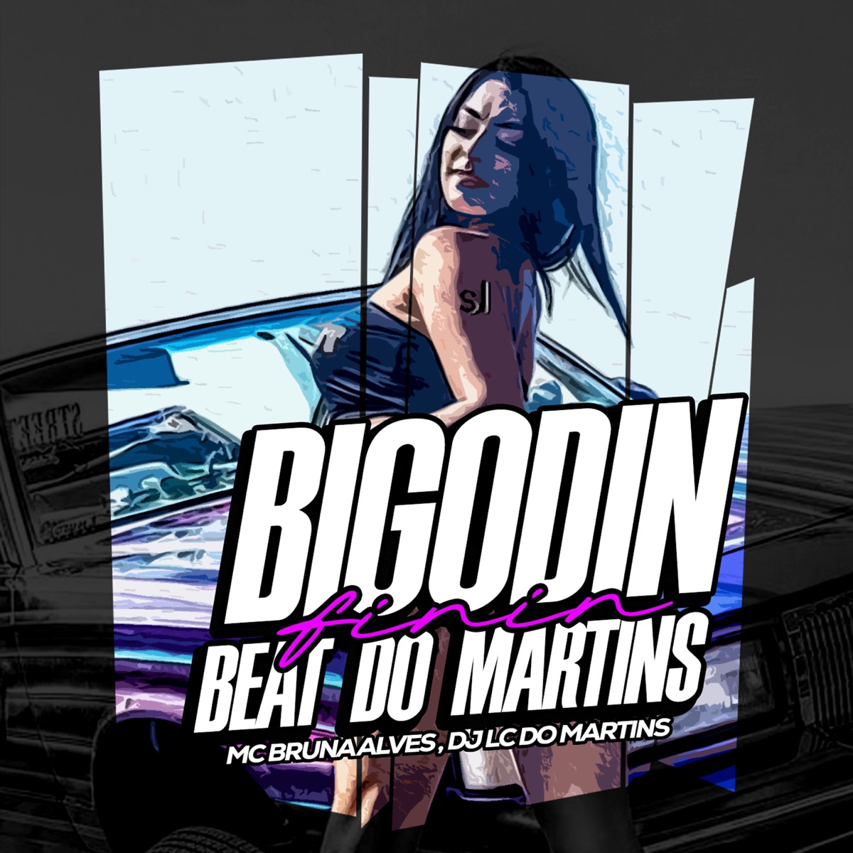 Bigodin Finin Beat do Martins - Single by MC BRUNA ALVES & DJ LC do Martins album cover