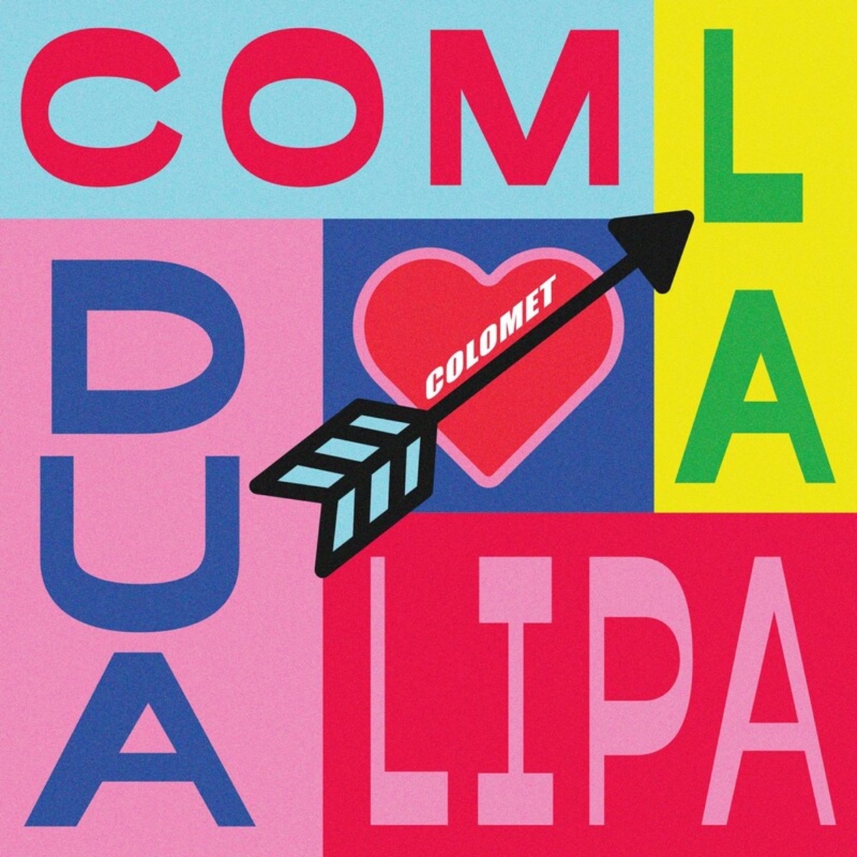 Com la Dua Lipa - Single by Colomet album cover