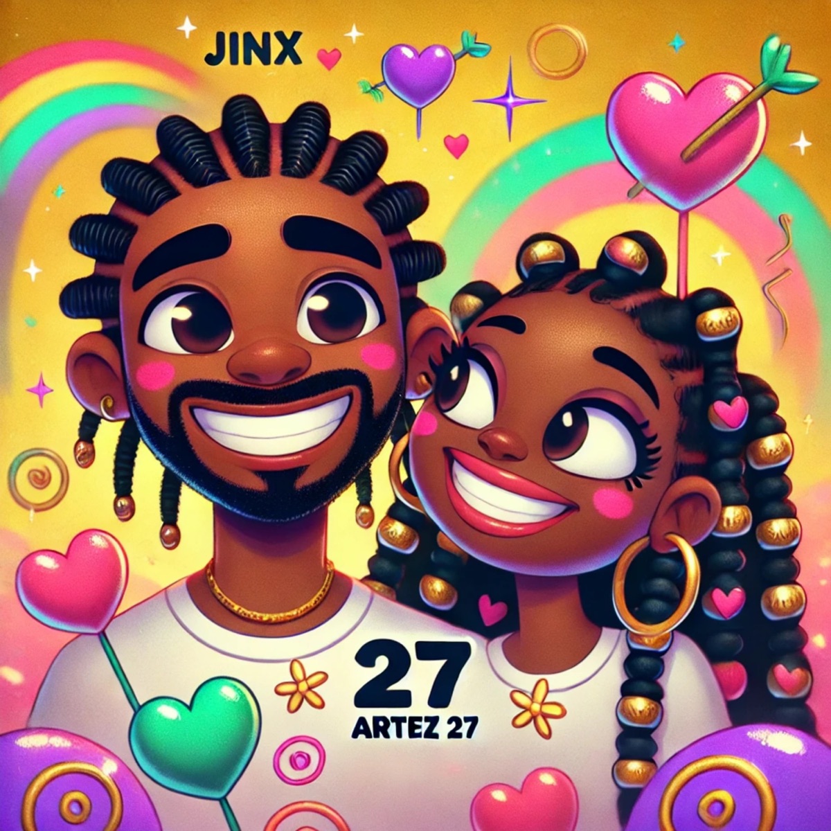 Jinx (2024 Remastered Version) - Single by Artez 27 album cover