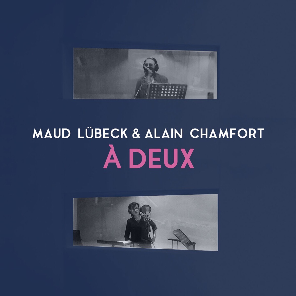 À deux - Single by Maud Lübeck & Alain Chamfort album cover