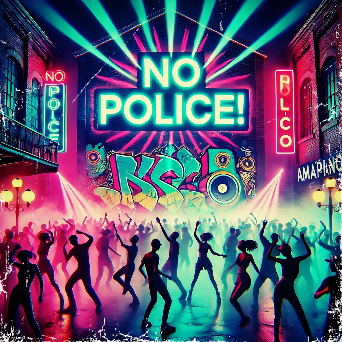 No Police! (feat. Real Nox & PianoDisciples) - Single by MarkG_Beats album cover