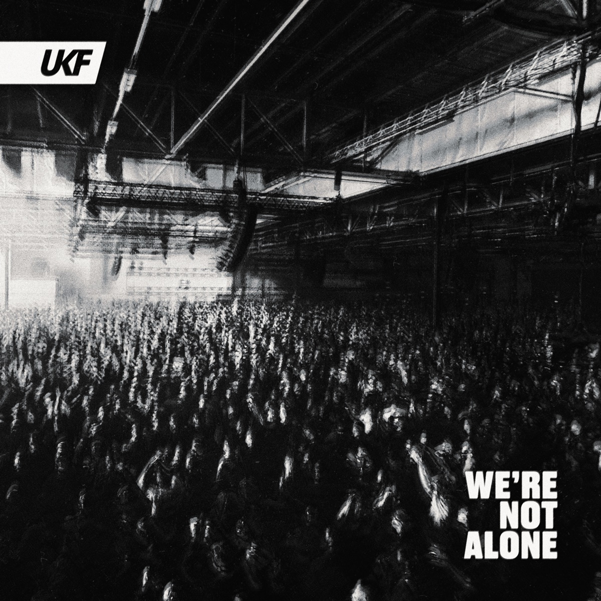 We're Not Alone (feat. Emily Makis) - Single by Nero & Taiki Nulight album cover