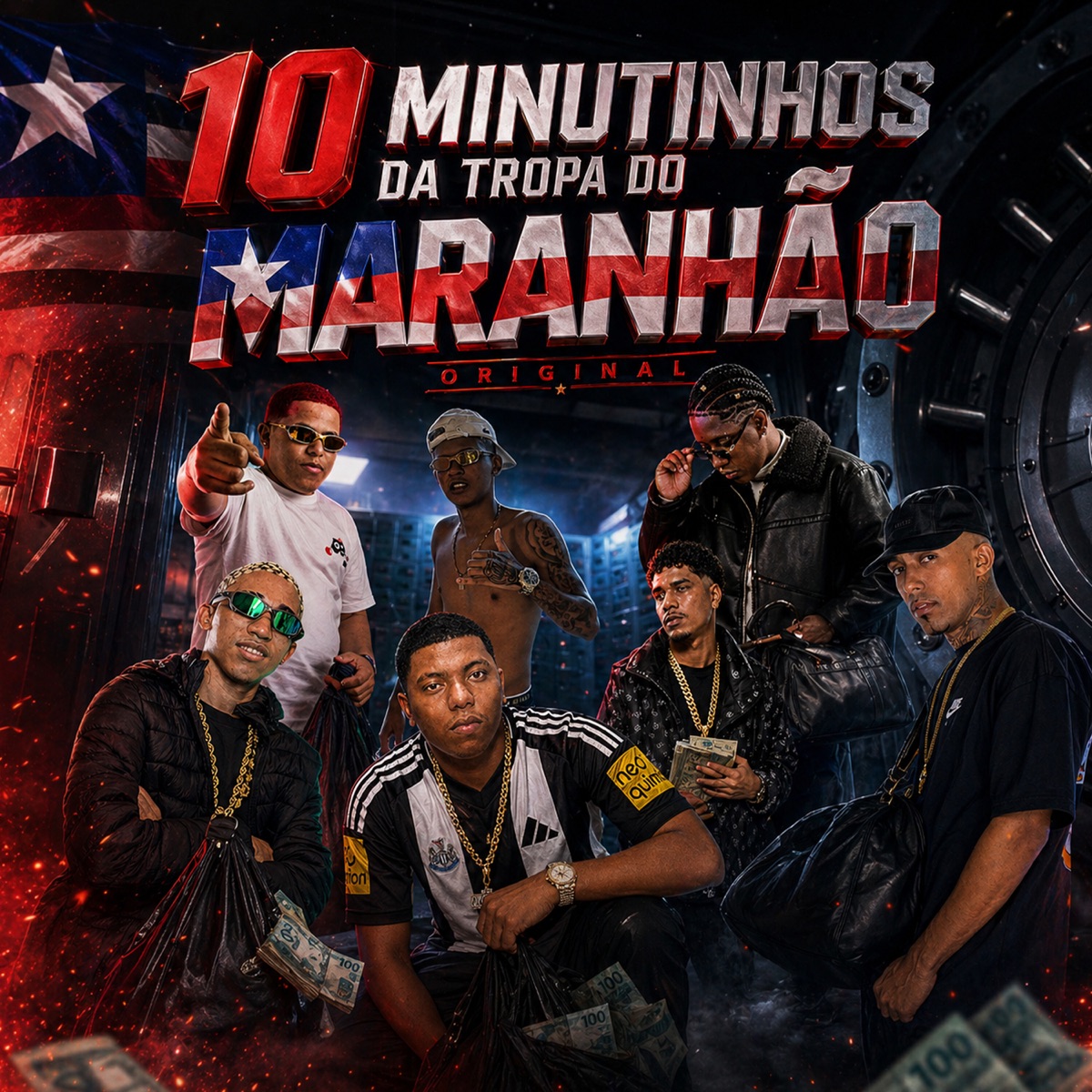 10 Minutinhos da Tropa do Maranhão (feat. Dj Adeilton Safadão, IlhaClan, Matheusinho & Aleh) - Single by DJ Ruanzyn, MC Lil do Santa, DJ Aranha & DJ Ruan do Mantém album cover
