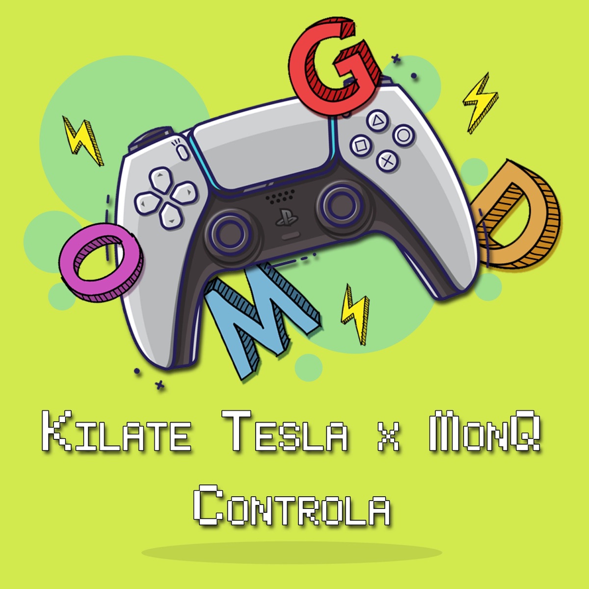 Controla (O.M.G.D.) - Single by Kilate Tesla & Monq album cover