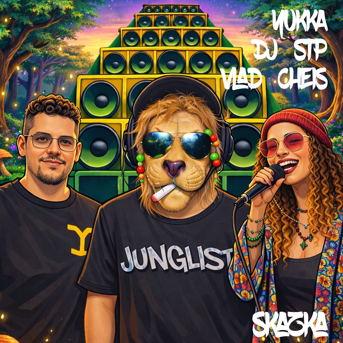 Skazka - Single by Yukka, Dj Stp & Vlad Cheis album cover