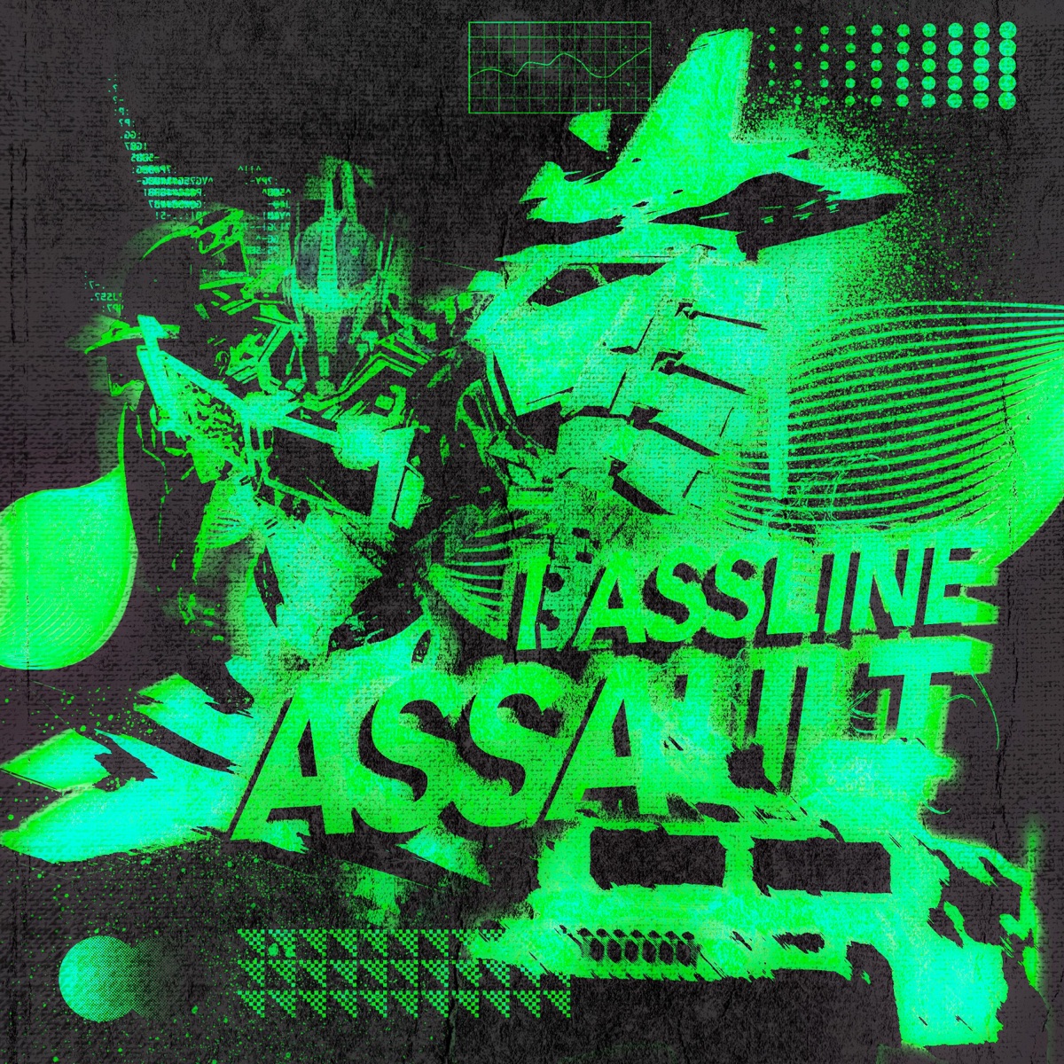 BASSLINE ASSAULT - Single by SXNRISE & SPXKXY album cover