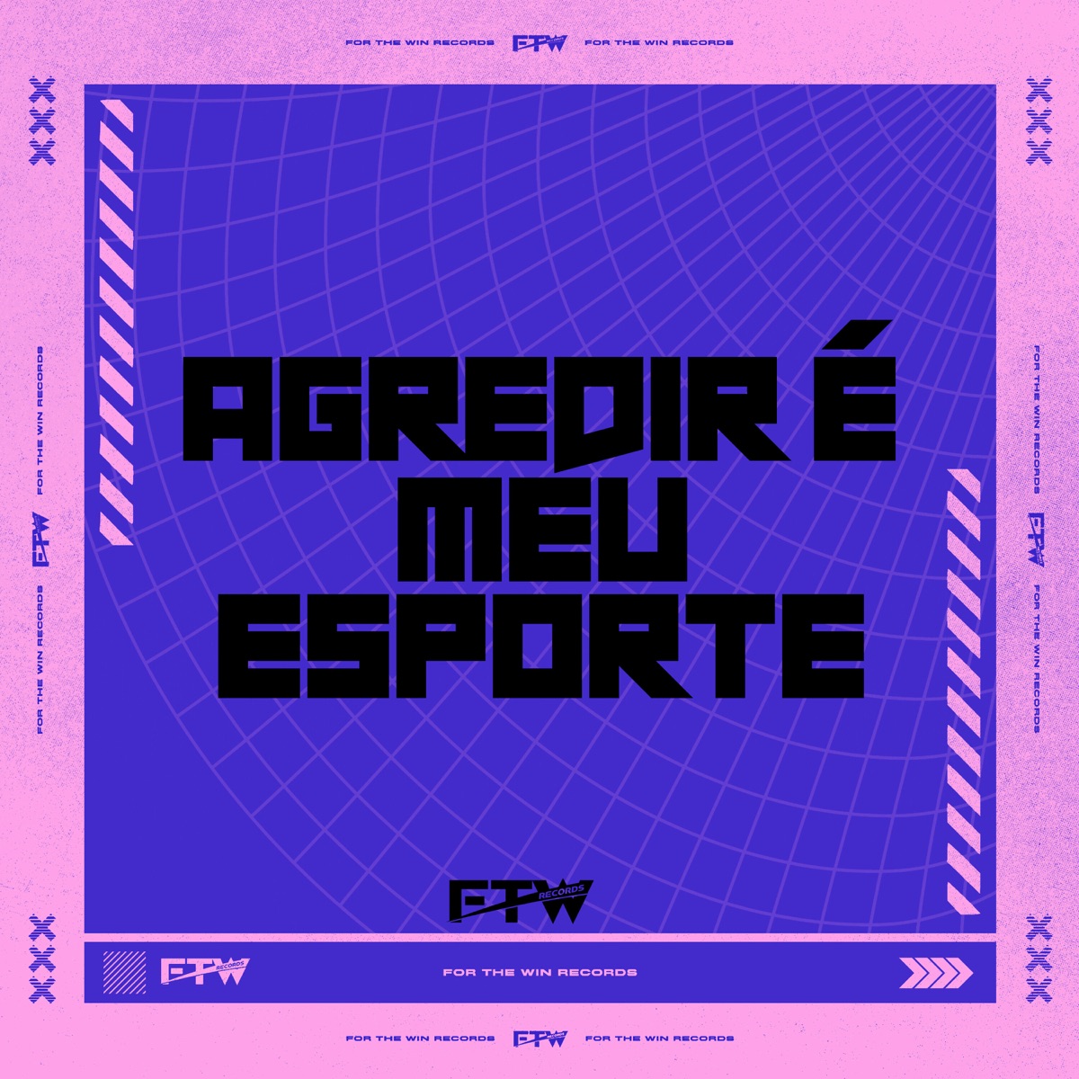 Agredir É Meu Esporte - Single by DJ Cyber Original, Mc Luchrys & FTW RECORDS album cover