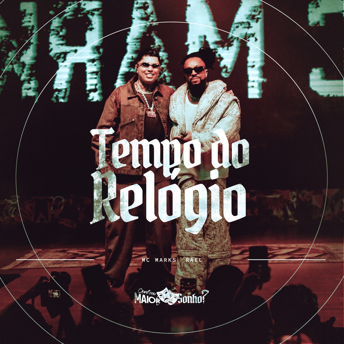 Tempo do Relógio (Ao Vivo) - Single by MC Marks, Rael & Du4rt album cover