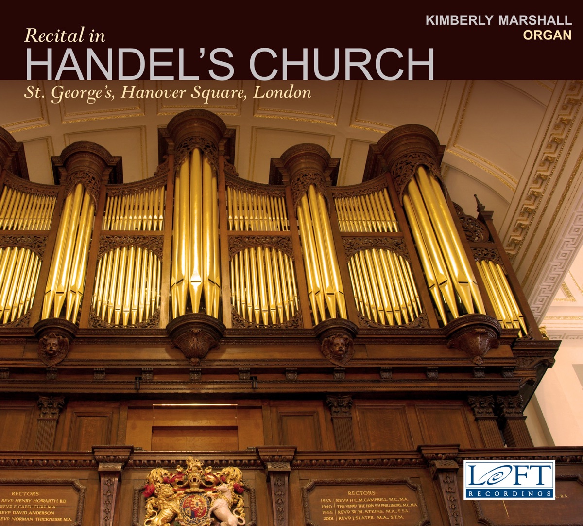 Recital in Handel's Church by Kimberly Marshall album cover