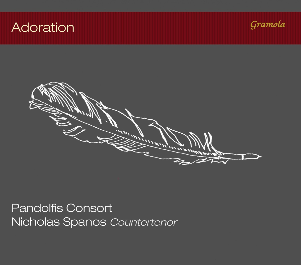 Adoration by Nicholas Spanos & Pandolfis Consort album cover