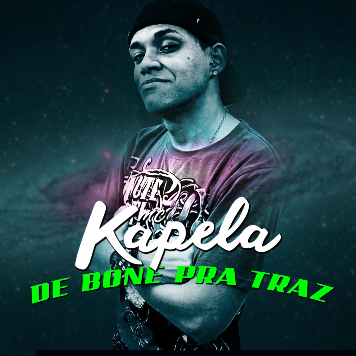 De Boné pra Traz - Single by MC Kapela album cover