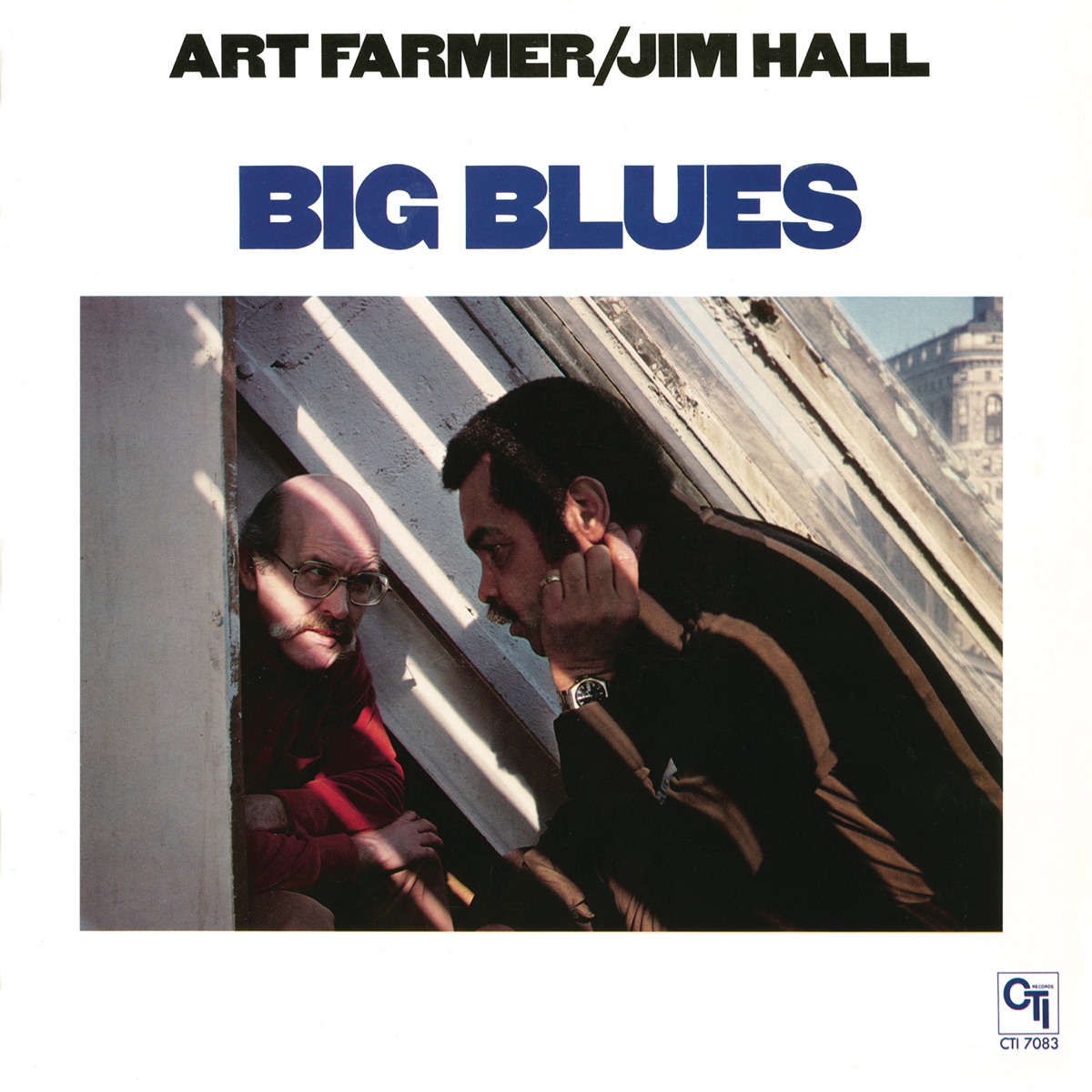 Big Blues by Art Farmer & Jim Hall album cover