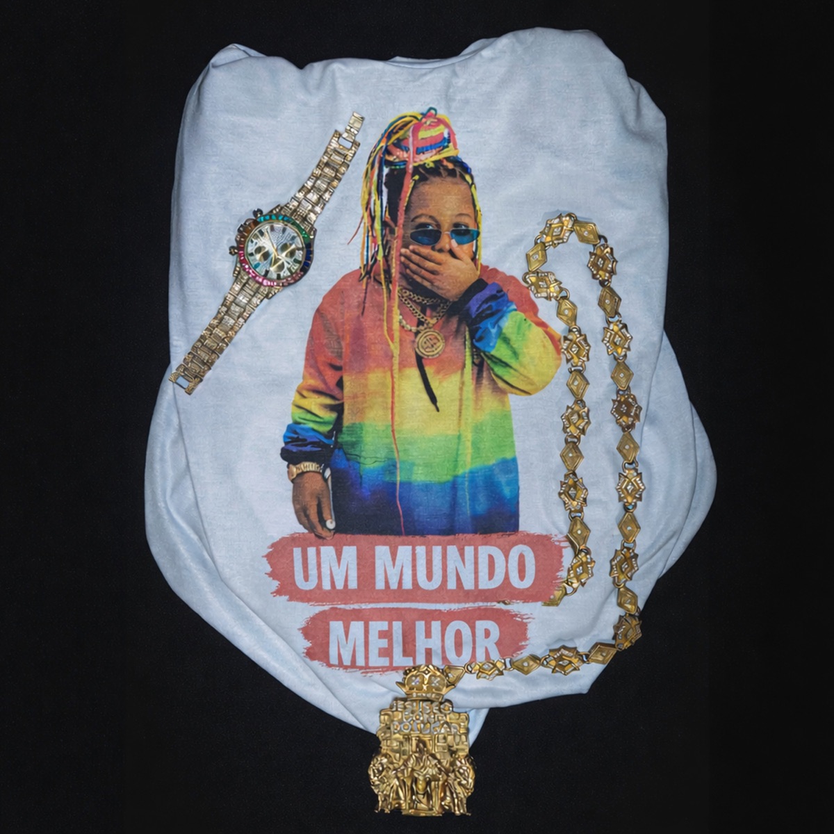 UM MUNDO MELHOR - Single by mc dudu one album cover