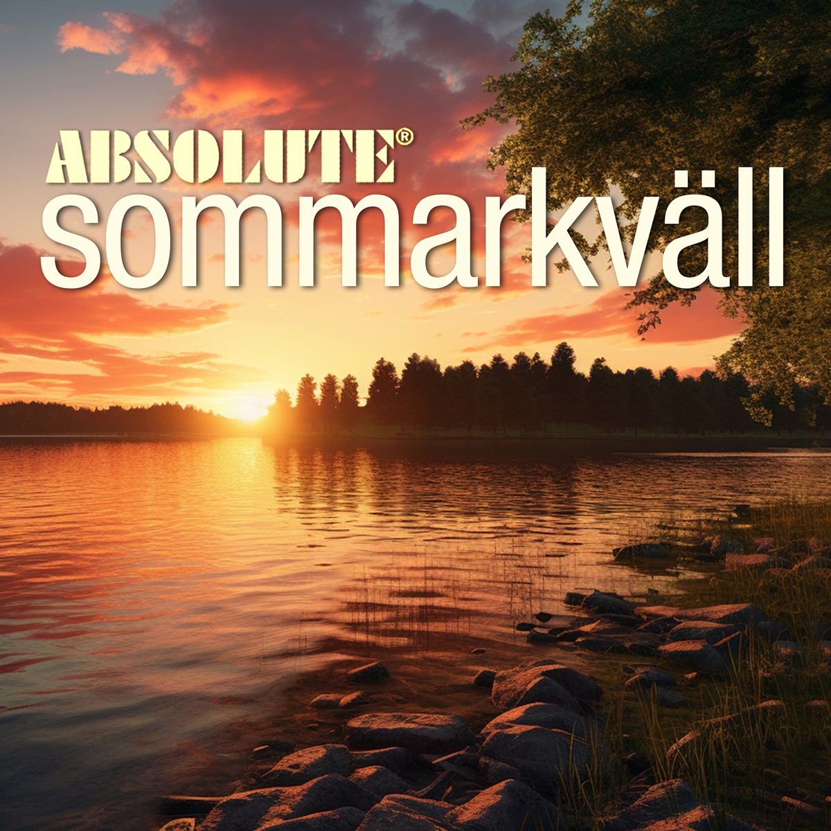 Absolute sommarkväll by Blandade Artister album cover