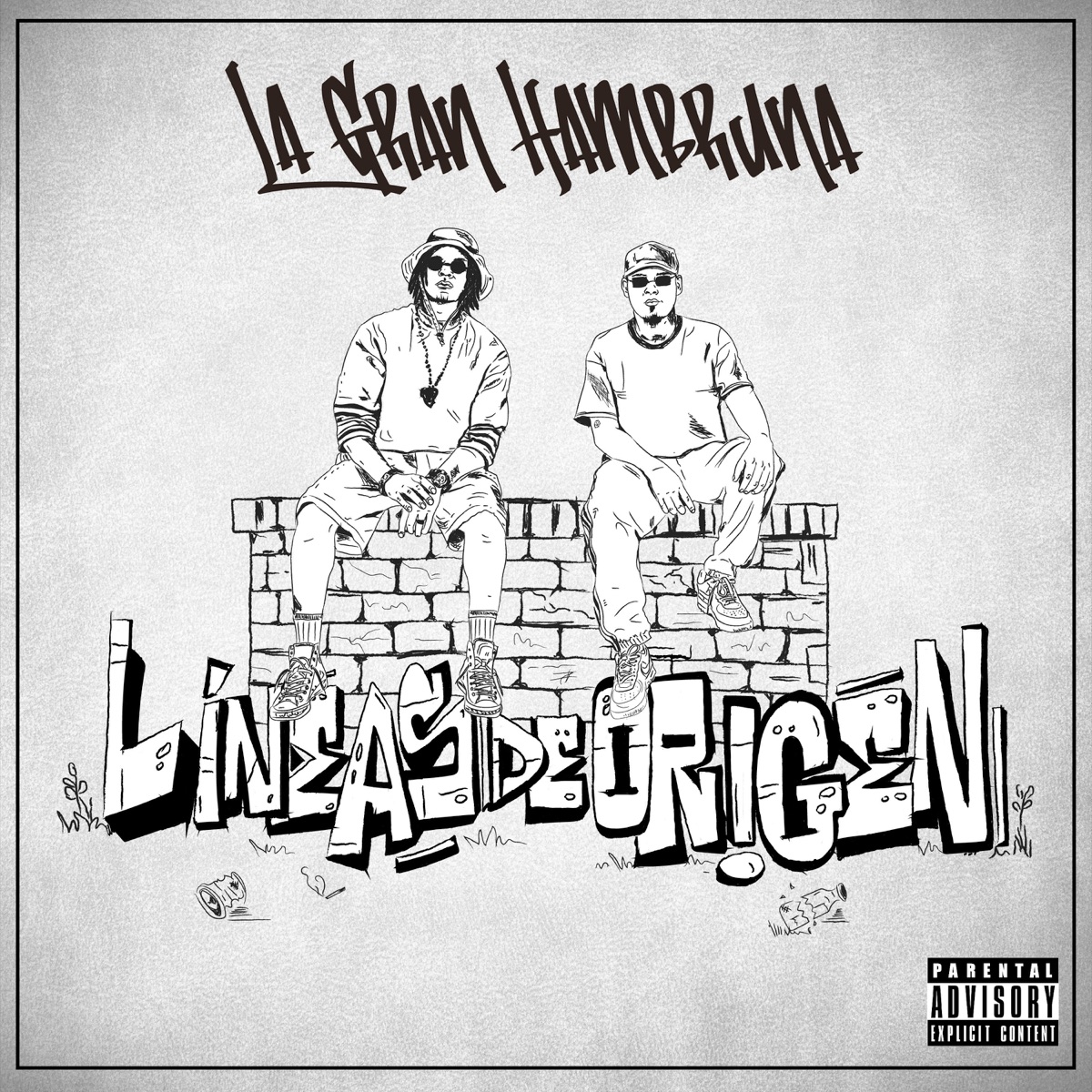 Líneas De Origen by La Gran Hambruna album cover