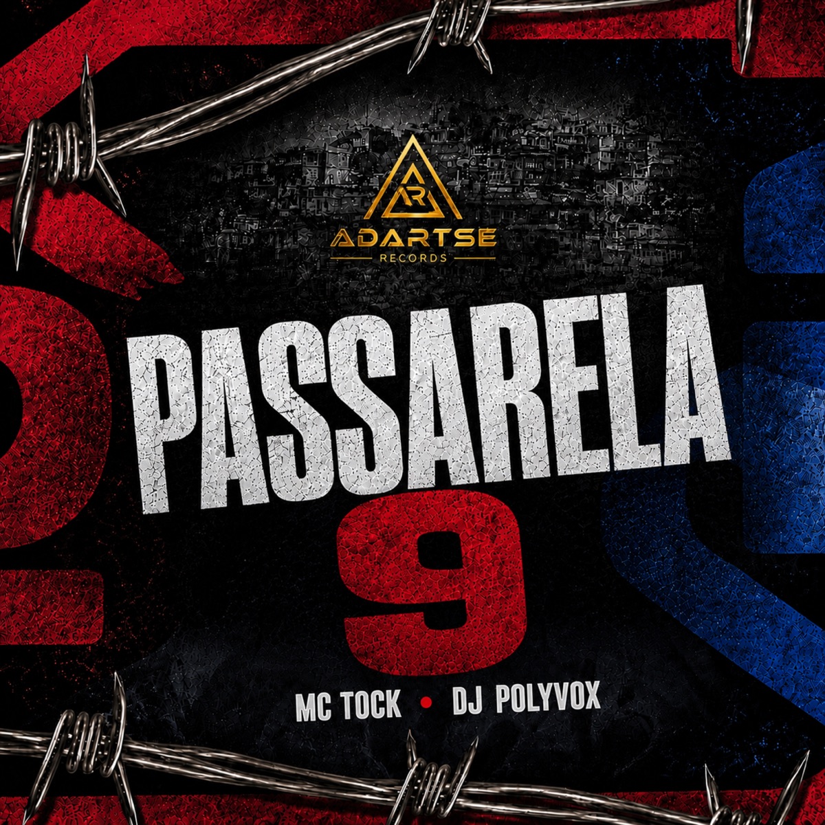 PASSARELA 9 - Single by MC TOCK & DJ Polyvox album cover