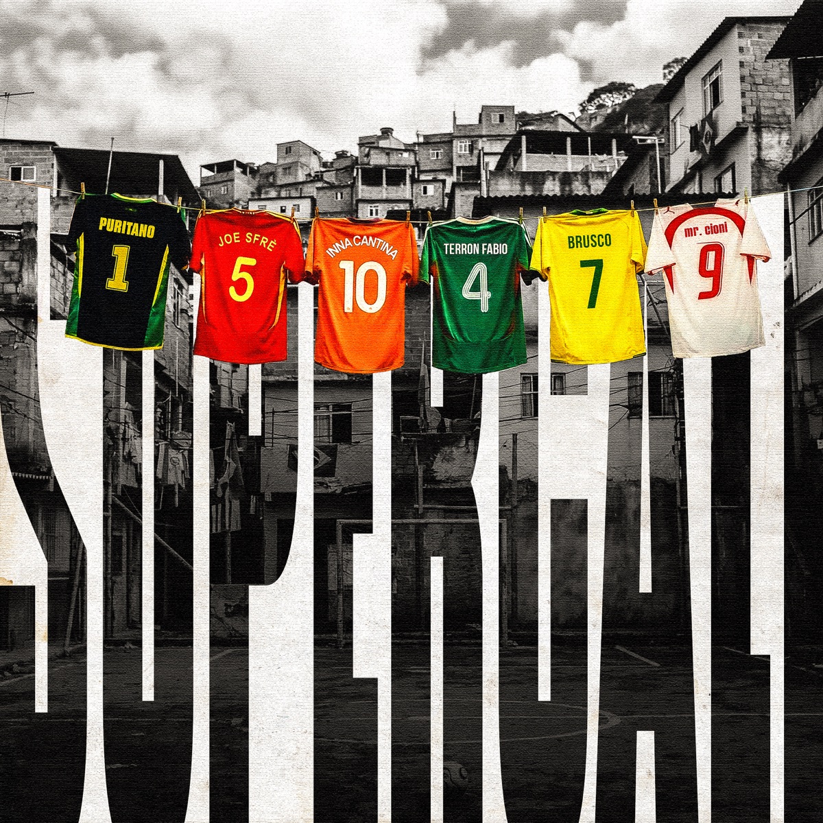 SUPERCALI (feat. Inna Cantina, Terron Fabio, Brusco & Mr.Cioni) - Single by Puritano & Joe Sfrè album cover