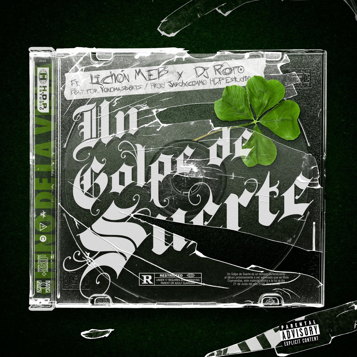 Un Golpe De Suerte (feat. Lichon Meb & Dj Ropo) - Single by Chino de la Villa album cover